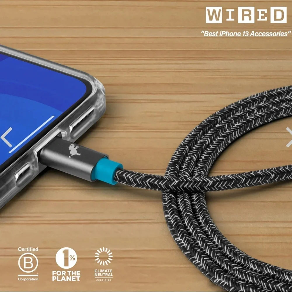 NIB nimble PowerKnit USB-C to Lightning Cable 1m/3.3ft